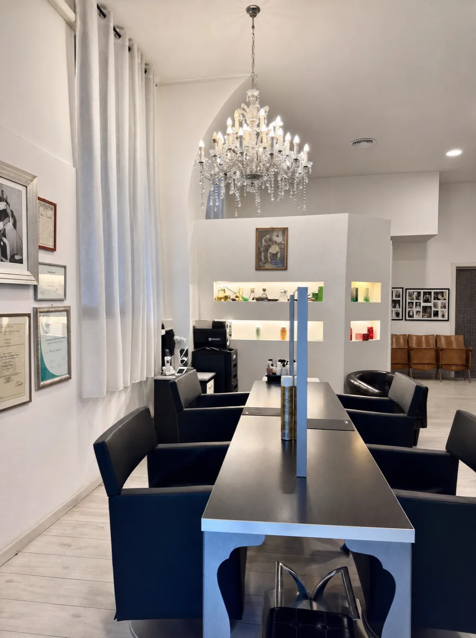 Interno del Salone Rocco a Trieste